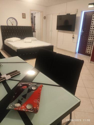 Postel nebo postele na pokoji v ubytování Paradise