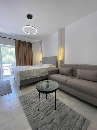 Et opholdsområde på Casa Gazi