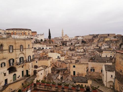 Γενική άποψη της πόλης Pisticci ή θέα της πόλης από  αυτό το διαμέρισμα