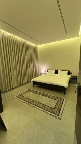 Postel nebo postele na pokoji v ubytování شقة بغرفة نوم وصاله