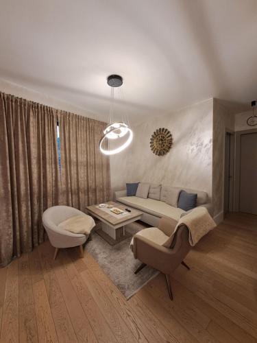 Χώρος καθιστικού στο MM Apartment