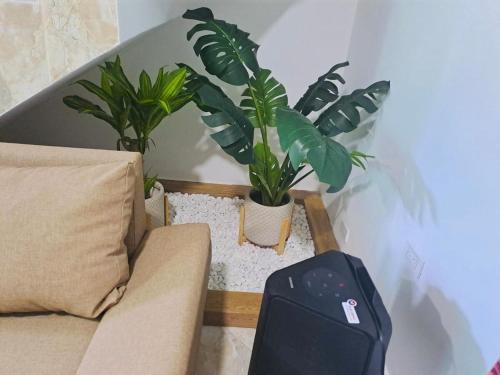 Posezení v ubytování Casa Verano Lupita