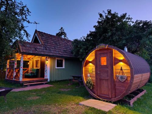 Gallery image of Happy Hippy Cabin for 4 persons in Gataučiai