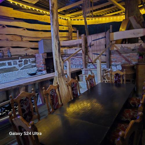 Lounge nebo bar v ubytování Apollo pokój 4 osobowy Szklary-Huta26
