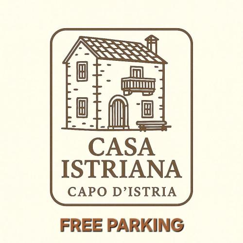 a stamp with the name of a casa estigmatiana capo distrique at Casa Istriana Center with free parking in Koper