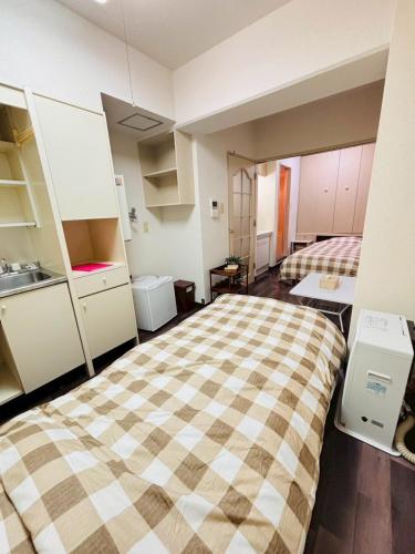 Nakajima501 1stop to Susukino, next to Nakajima Park, in a quiet residential neighborhood, accommodates 2 people