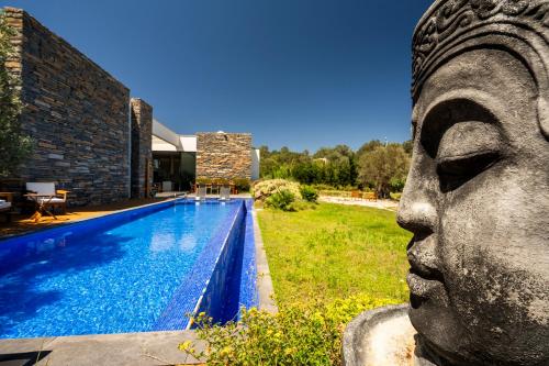 Kolam renang di atau dekat dengan BodRoomBnB Fully Private Villa in Yalıkavak for 20 Guests ,2 Pools & Botanical Garden Ideal for Events, Families & Friends