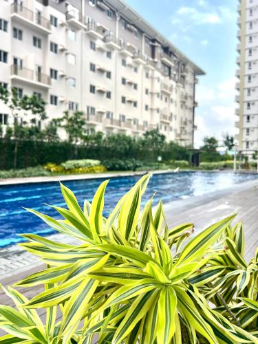 La alberca dentro o cerca de Angels Place The Atherton, Manila Condo Near Airport