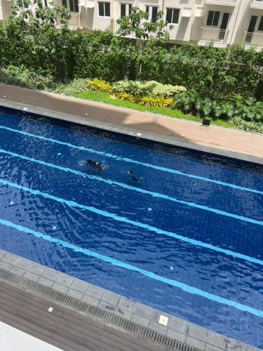 La alberca dentro o cerca de Angels Place The Atherton, Manila Condo Near Airport