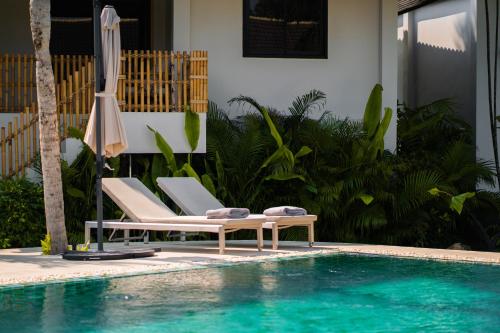Bazén v ubytování Tulum Resort Koh Samui nebo v jeho okolí