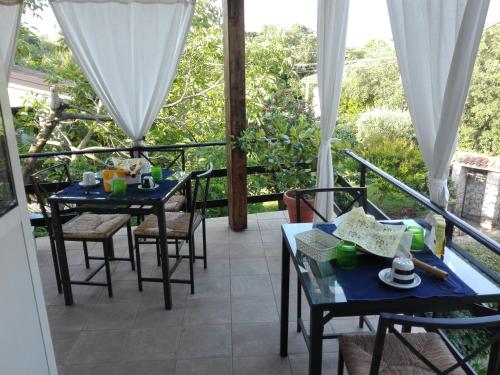 Balcon ou terrasse dans l'établissement B&B Duino Stella Maris