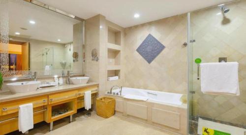 Ένα μπάνιο στο Huangshan Xuanyuan International Hotel