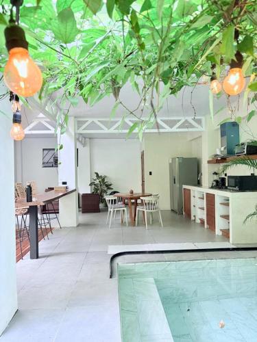 Casa Jalapa with private poolにあるシーティングエリア