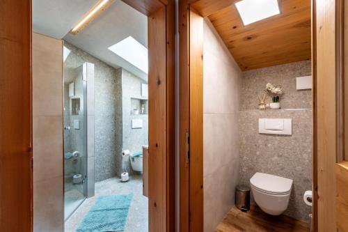 Ένα μπάνιο στο Appartement Beilberg