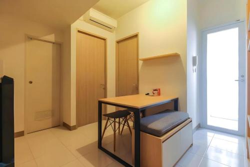 Χώρος καθιστικού στο 2BR Tokyo Riverside Apartment