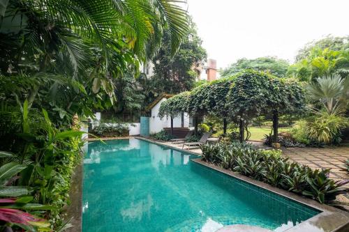 Πισίνα στο ή κοντά στο Su Casa- Luxury 3 bhk with pool near Candolim