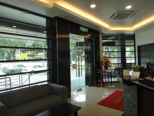 Ruang duduk di Hotel Seri Geliga