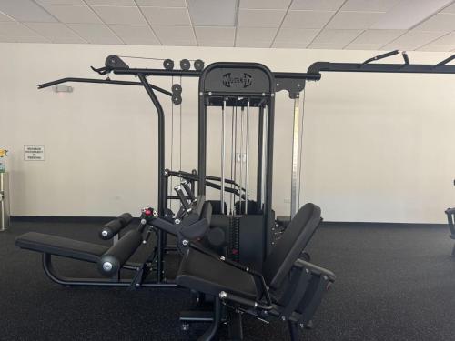 a gym with two exercise bikes in a room at @Marbella Lane-Pōmaika'i LoveNest Ocean+MT View in Waianae