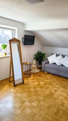 Gallery image of DG R- Helle 40m2 2-Zimmer Wohnung nähe Salzburg in Freilassing