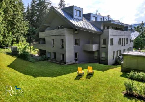 Zahrada ubytování Tiché Anenské Apartmány s hotelovým servisem a s kvalitní snídaní na apartmán - by Relax Harrachov