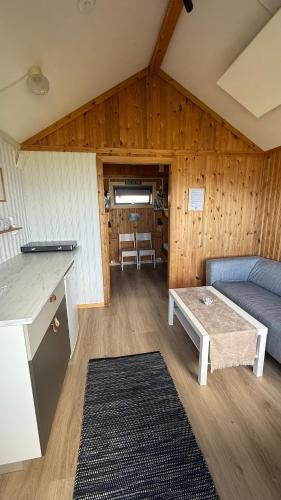 Η κουζίνα ή μικρή κουζίνα στο Base Camp Hamarøy
