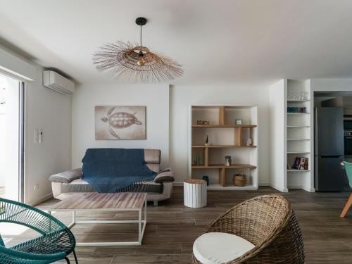 Photo de la galerie de l'établissement Duplex 6 pers proche océan, centre, WIFI, animaux OK - FR-1-521-2, à Biscarrosse-Plage