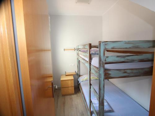 Postel nebo postele na pokoji v ubytování Vacaciones ideales: cerca del mar, wifi gratis, aire opcional, mascotas y playa para perros - ES-184-48
