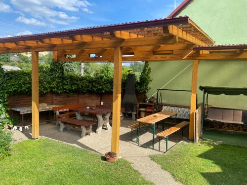 Zahrada ubytování Apartmány Jedovnice