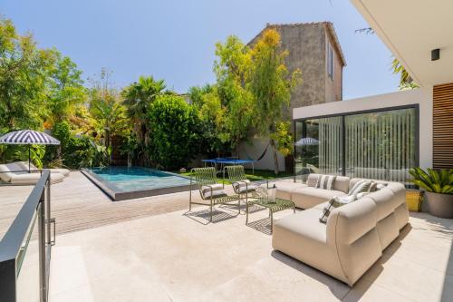Villa Roche Blanche - Jardin tropical avec piscine