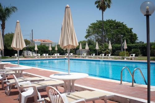Bazén v ubytování Hotel Relax nebo v jeho okolí