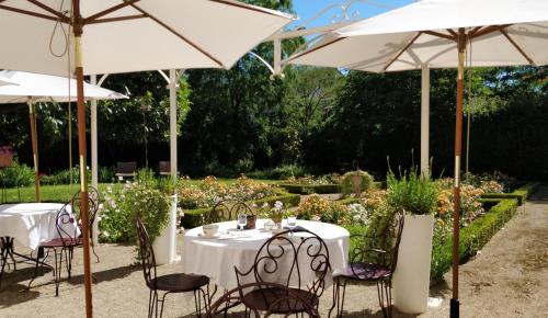 Zahrada ubytování Hôtel Le Clos