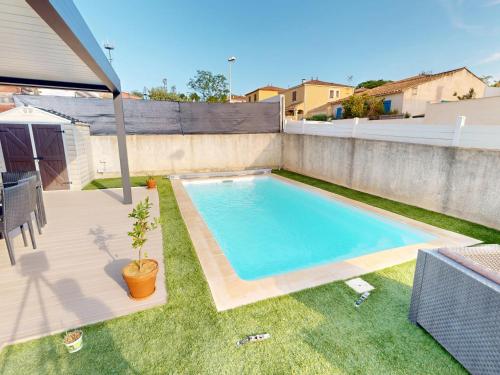 Maison spacieuse à Gigean avec jardin et terrasse, proche plages méditerranéennes - FR-1-785-22