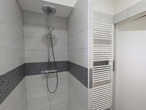 Koupelna v ubytování Gîte chaleureux 4 pers, terrasse, proche Loire - FR-1-590-578