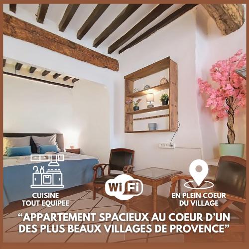 Appartement spacieux en plein cœur du village