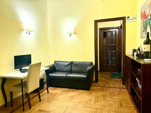 Posezení v ubytování Rome Star guesthouse termini