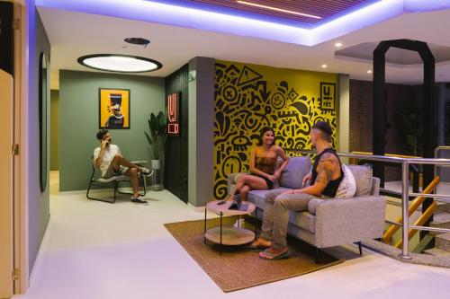 Επισκέπτες που μένουν στο U-nit Hostel Central Park