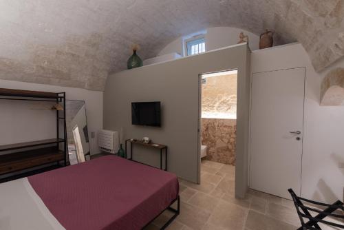 TV/trung tâm giải trí tại La Goccia Suite