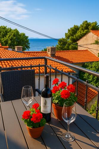 Neu Stilvolle Apartments im Zentrum von Krk nahe Strand