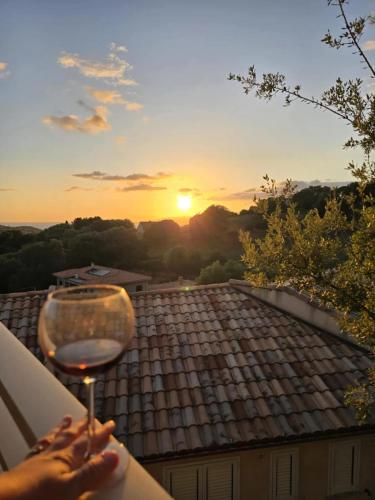 Maison charmante à Propriano avec vue sur la montagne