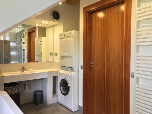 Koupelna v ubytování Ulinia Gardens