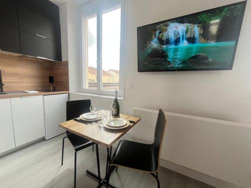 Neufchâtel studio cosy calme proche centre ville