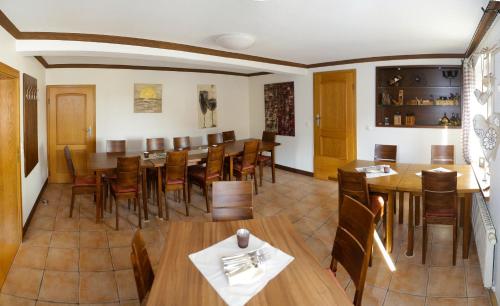 Posezení v ubytování Landgasthof zum Hirschen