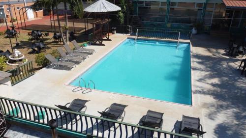 Πισίνα στο ή κοντά στο Hotel Amatista