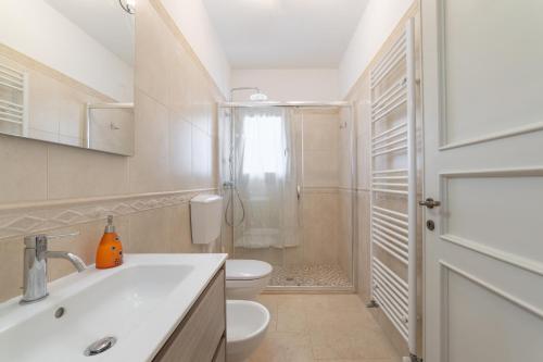 A bathroom at Masseria Galatea Agriturismo