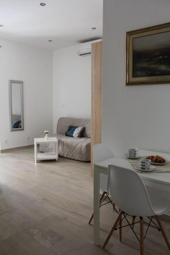 O zonă de relaxare la Apartment Iva