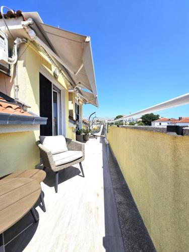 Leggero with open sea view