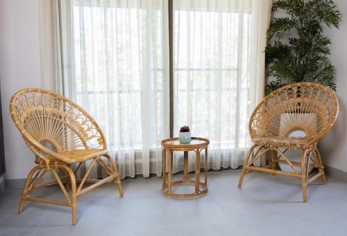 Χώρος καθιστικού στο Akkızhan Otel