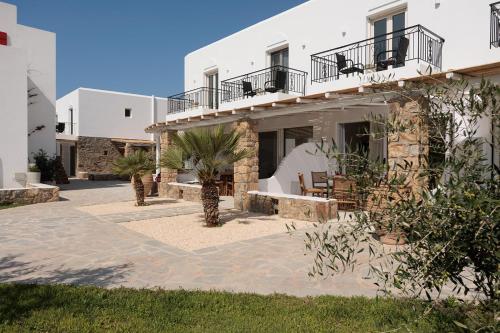 a view of a house with a patio at Country Villas in Stelida