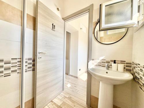 Koupelna v ubytování Alloggio Turistico LQ