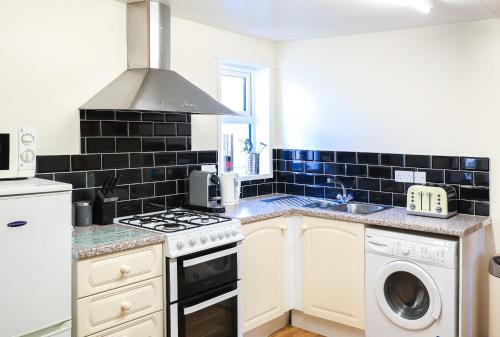 Dapur atau dapur kecil di St Ronans Cottages
